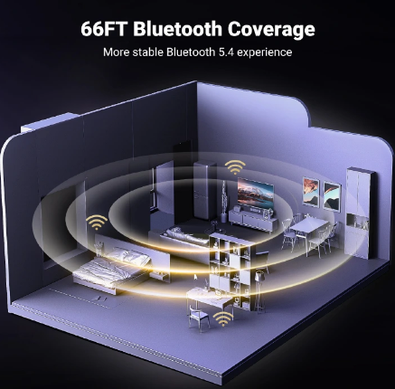 UGREEN High-Performance USB Bluetooth Adapter with 1-Year Warranty – Long-Range Wireless Dongle for PC & Laptop - Image 5