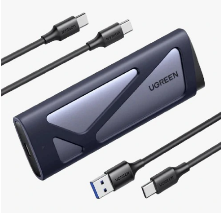 UGREEN M.2 NVMe SSD Enclosure 10Gbps USB 3.2 Gen 2 Designed for NVMe and SATA SSD