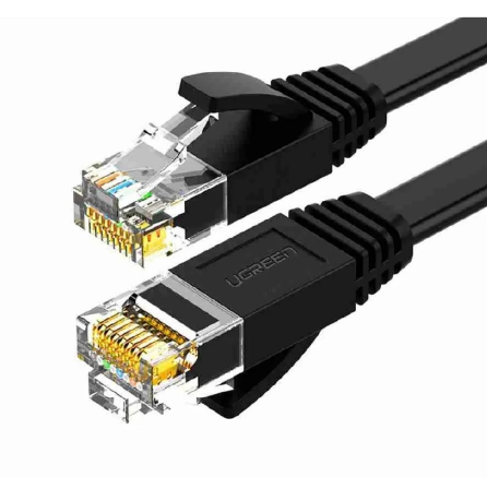 UGREEN Cat6 UTP Ethernet Cable 1.5m Black Gigabit RJ45, Up to 1000 Mbps (1 Gbps)