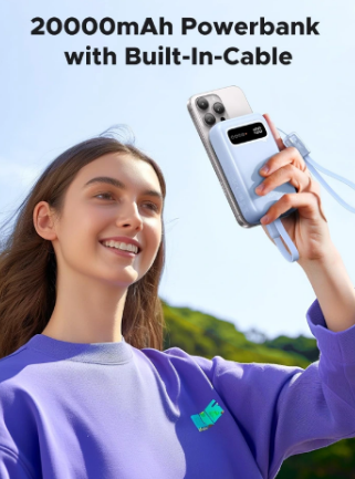UGREEN 20000mAh Fast Charging Power Bank - Image 2